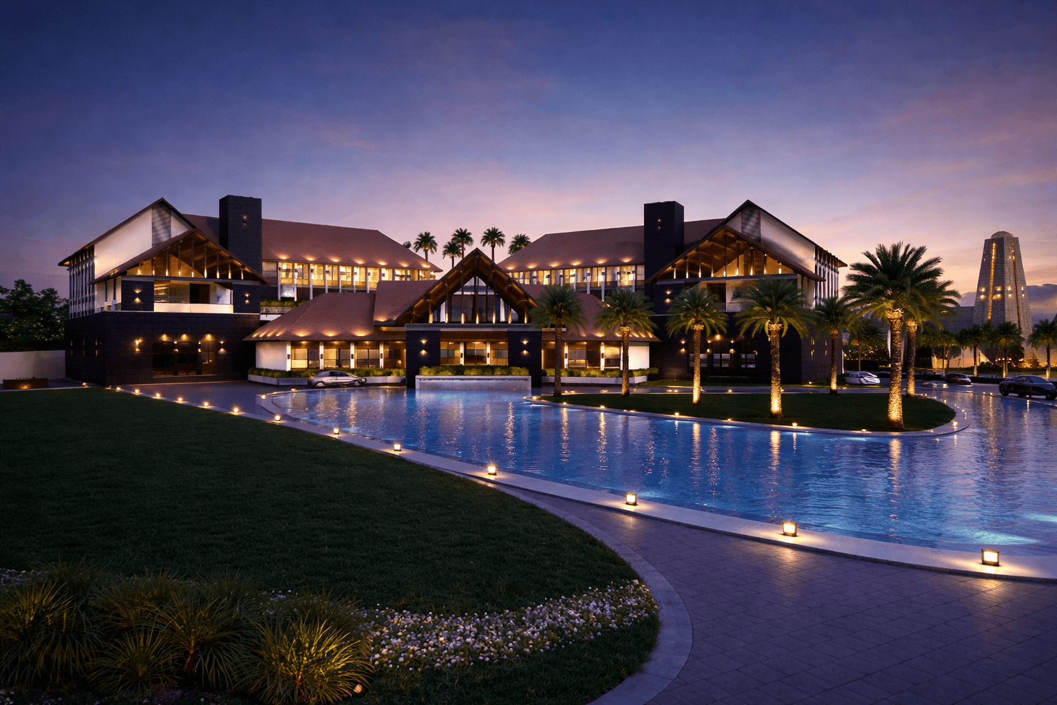 The Golden Palm City