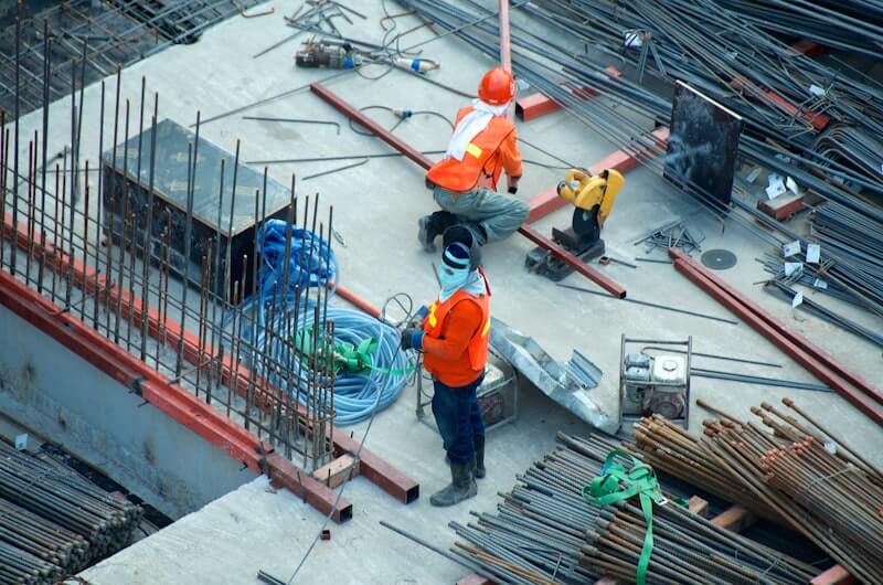 Alpine Construction team at work